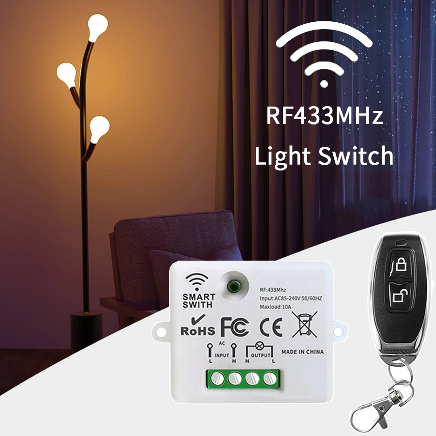 Smart Home Project - RF 433MHz Wireless Remote Control Switch