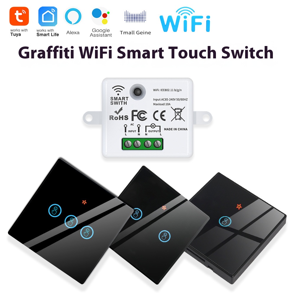 Smart Light Switch - The Tuya Smart Switch-Off Device Features