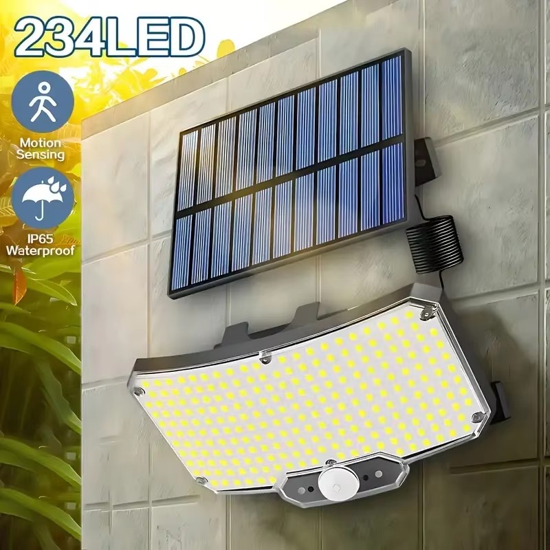 Motion Sensor Light - 234LED Solar Outdoor Lights Motion Sensor