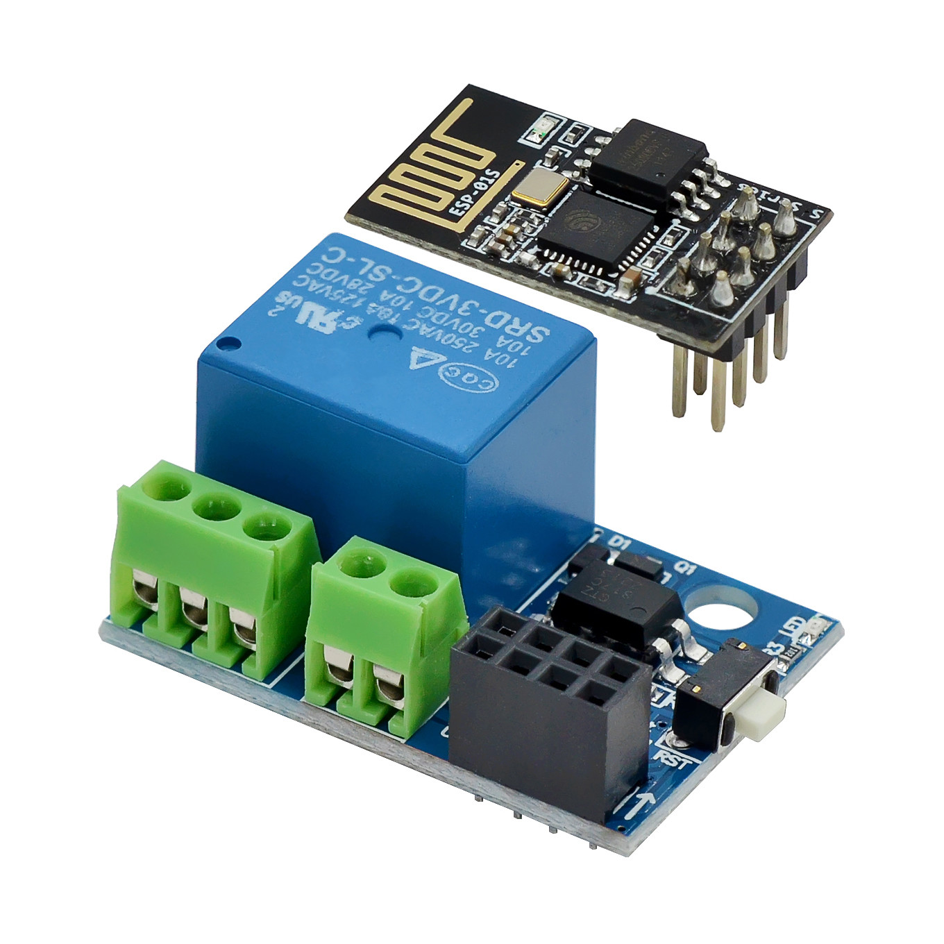 Smart Home Arduino Project - ESP-01S WiFi Relay Module 5V 10A