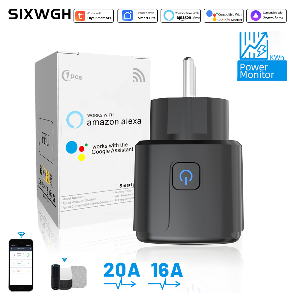 Smart Home Energy - Tuya Smart Socket WiFi Remote Control