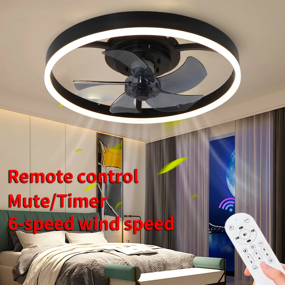Smart Ceiling Fan - Intelligent Silent Modern Ceiling Fan with