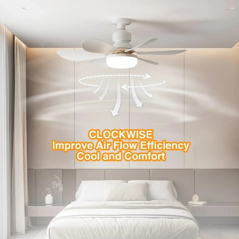 Smart Ceiling Fan - 30W/40W Ceiling Fan with Remote Control