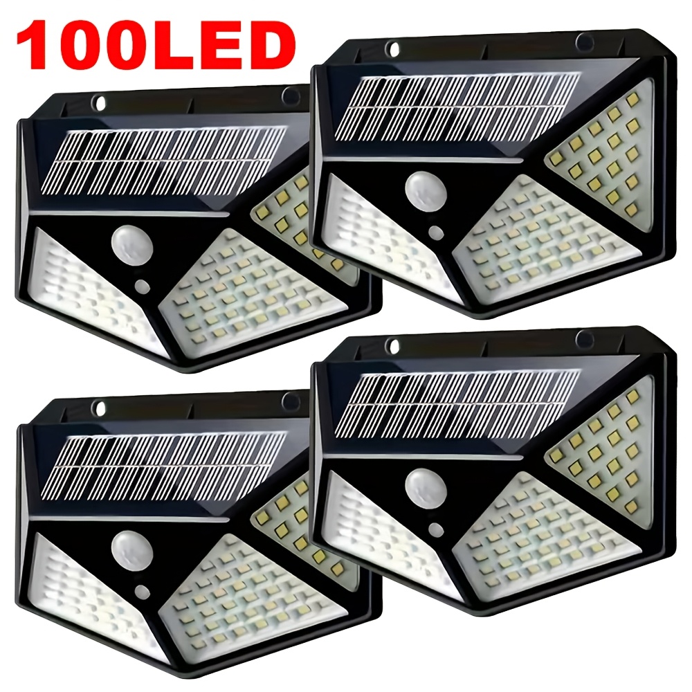 Motion Sensor Light - 100LED Outdoor Solar Garden Light Outdoor