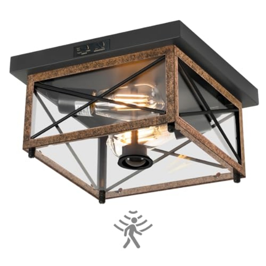 Motion Sensor Light - Outdoor Ceiling Light with Motion Sensor,