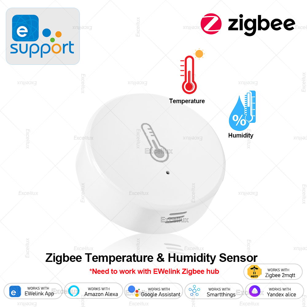 Smart Home Villa - EWelink Smart Zigbee Temperature Humidity Sensor