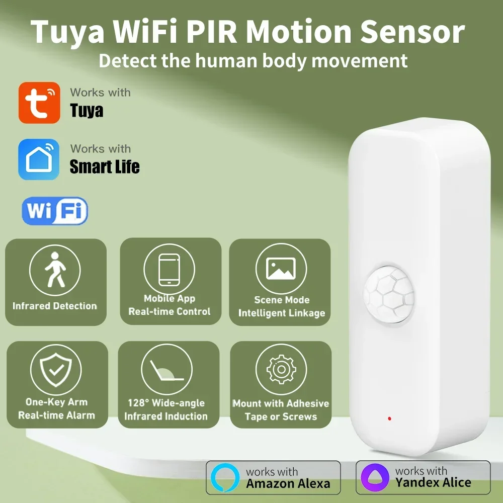 Smart Home Ikea - Tuya WiFI Motion Sensor PIR Smart