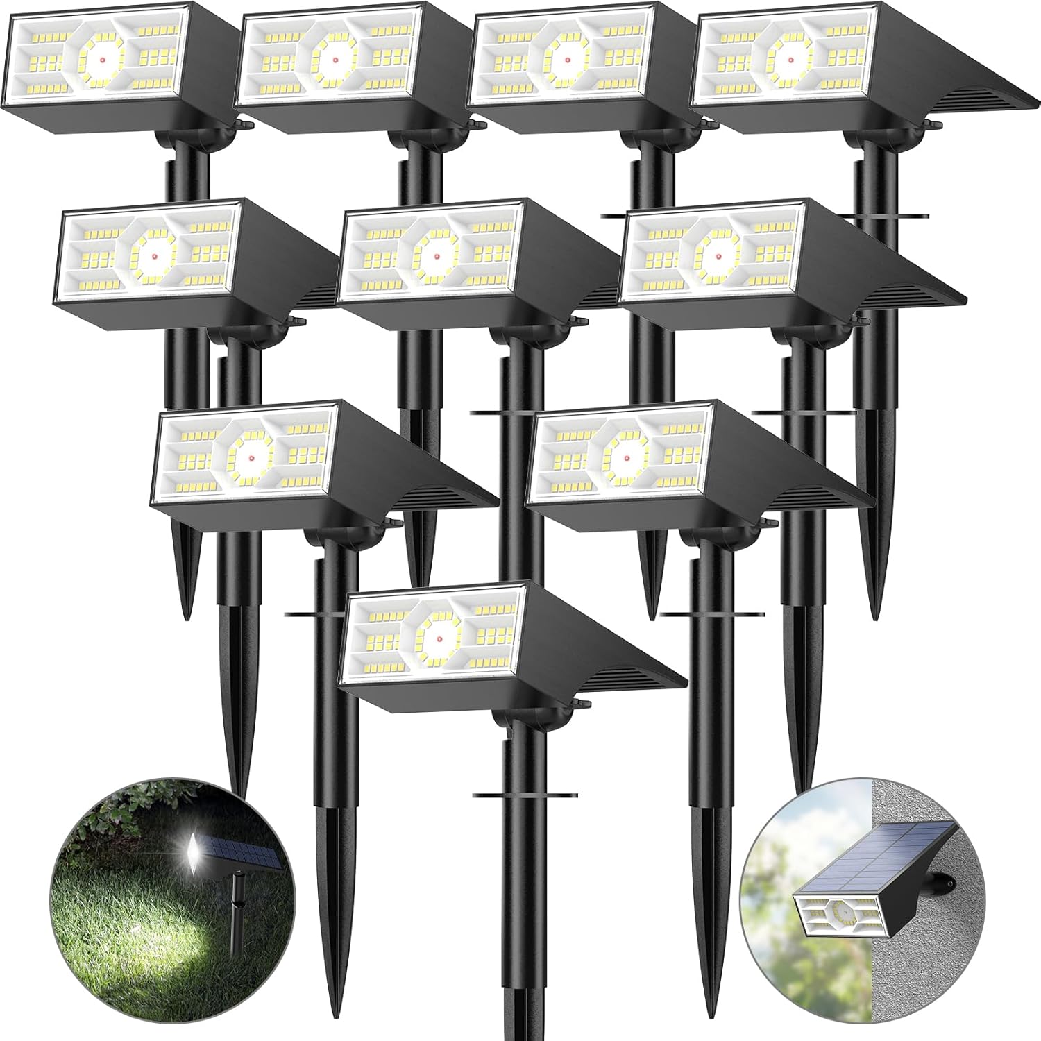 Motion Sensor Light - Ground Lighting Natural Stone Resin 30cm