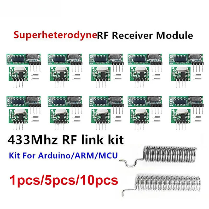 Smart Home Arduino Project - 433Mhz RF Transmitter and Receiver Module