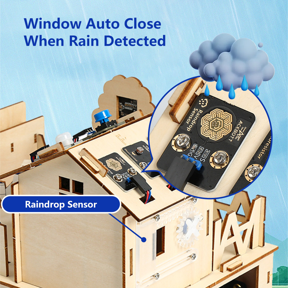 ACEBOTT Smart Home STEM STEAM  - огляд і ціна Smart Home Arduino Project