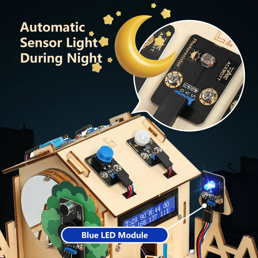 ACEBOTT Smart Home STEM STEAM  - огляд і ціна Smart Home Arduino Project