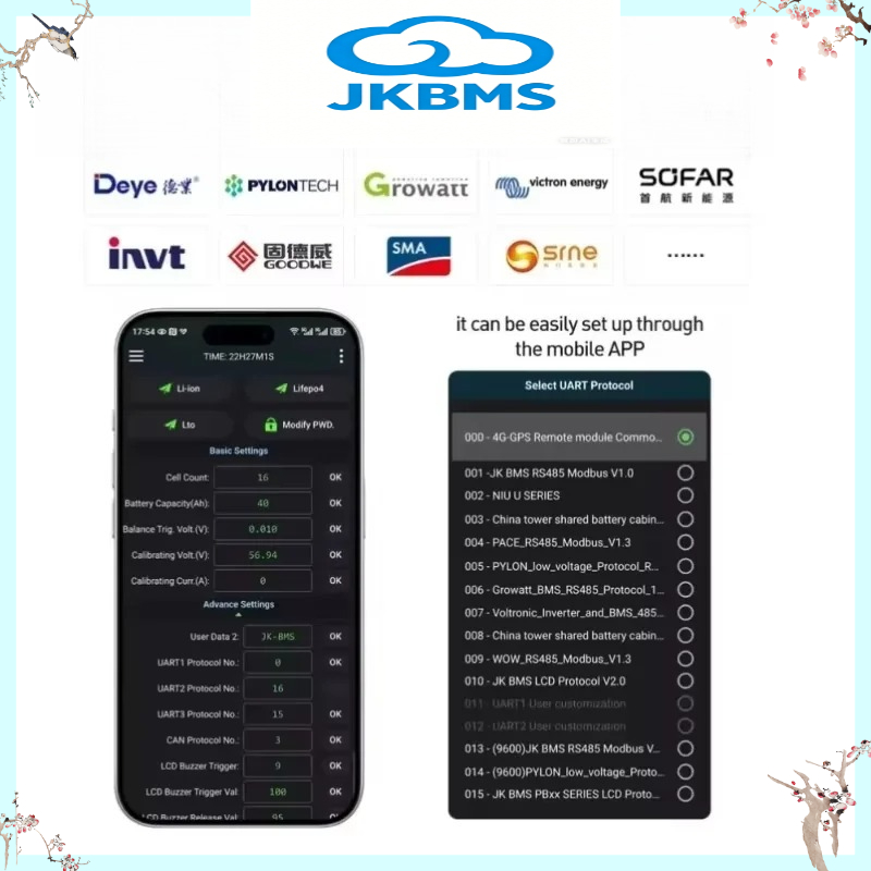 JIKONG JKBMS V19 Inverter BMS  - огляд і ціна Smart Home Energy