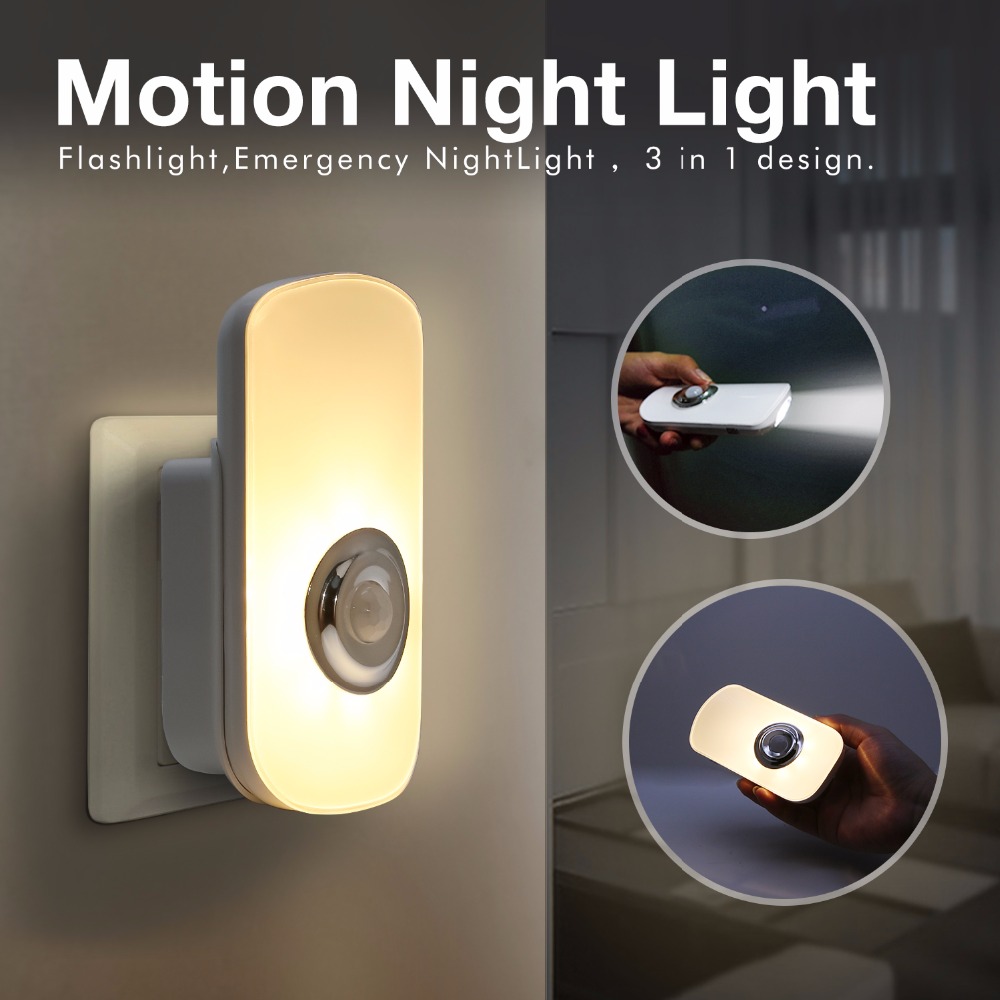 Sensky 3 In 1 EU US PLug in Sm - огляд і ціна Smart Baby Night Light