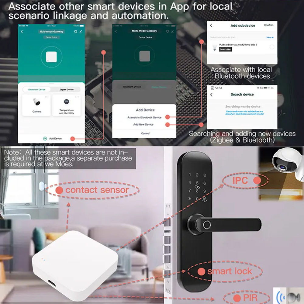Tuya Zigbee Bluetooth Multi-mo - огляд і ціна Smart Home Villa
