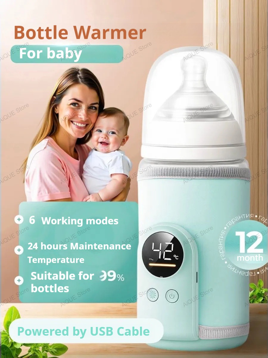 AiQUE USB 35-55℃ Baby Feeding  - огляд і ціна Smart Baby Night Light
