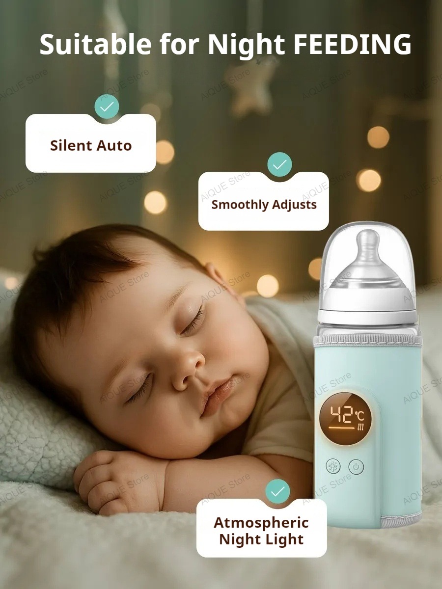 AiQUE USB 35-55℃ Baby Feeding  - огляд і ціна Smart Baby Night Light