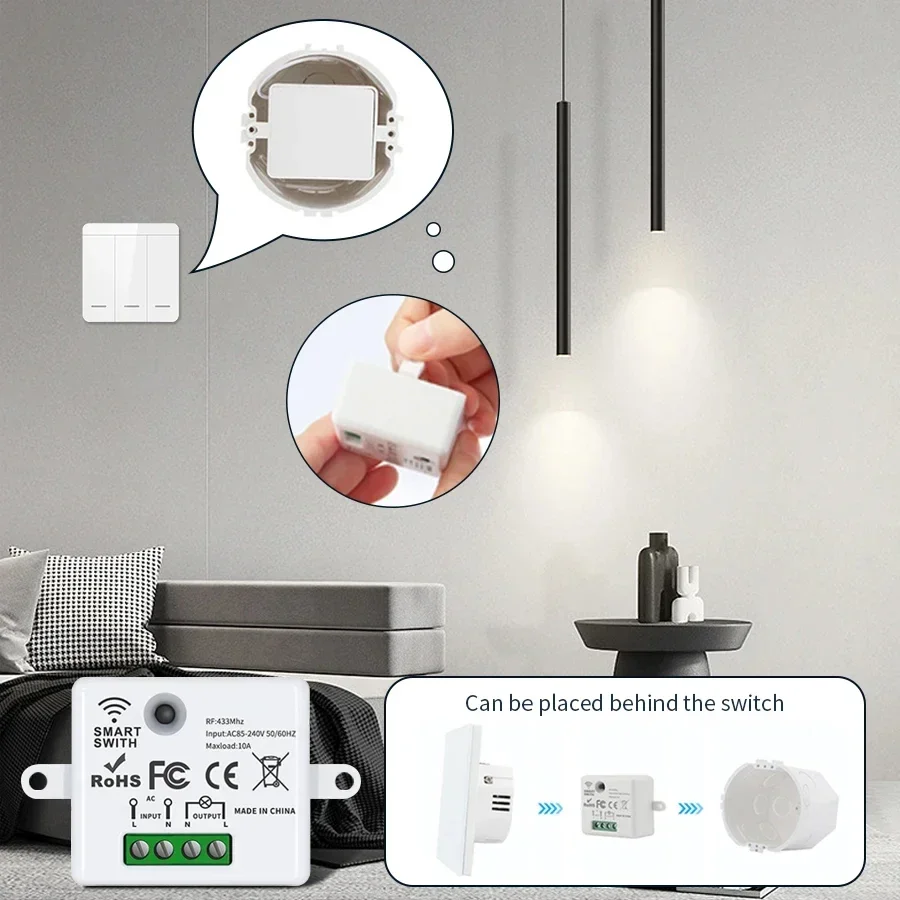 RF 433MHz Wireless Remote Cont - огляд і ціна Smart Home Project