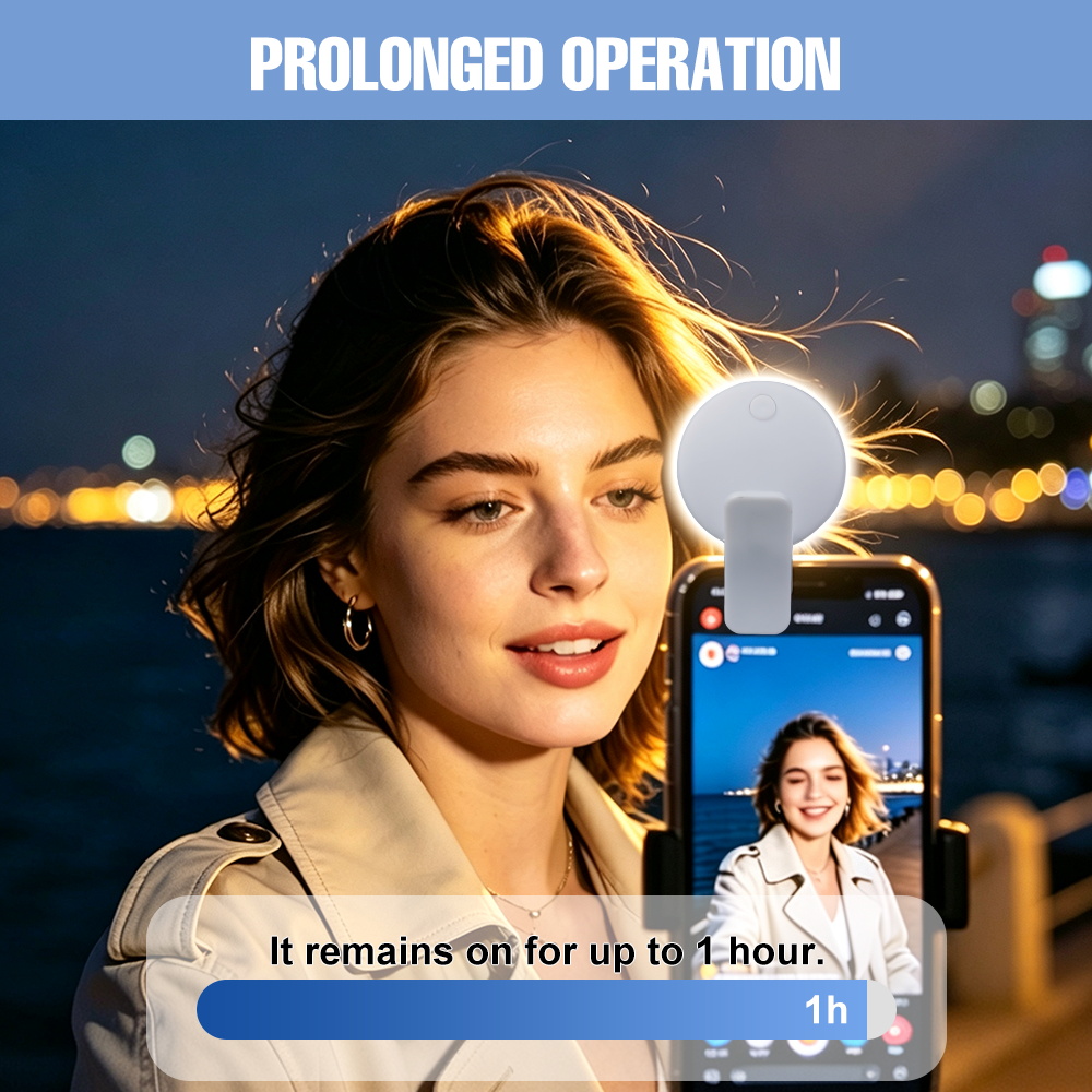 Portable Clip‑on Selfie Fill L - огляд і ціна Smart Home Energy