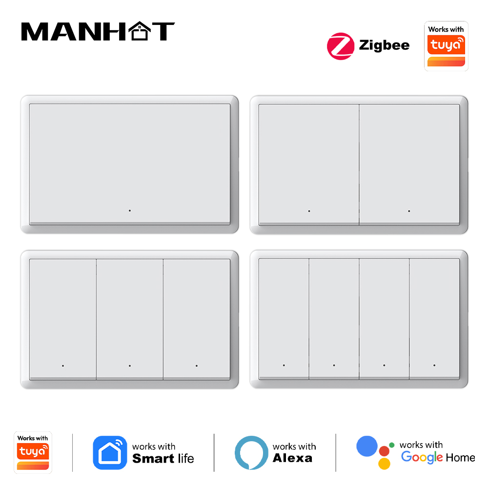 Manhot Smart zigbee Switch No  - огляд і ціна Smart Home Life