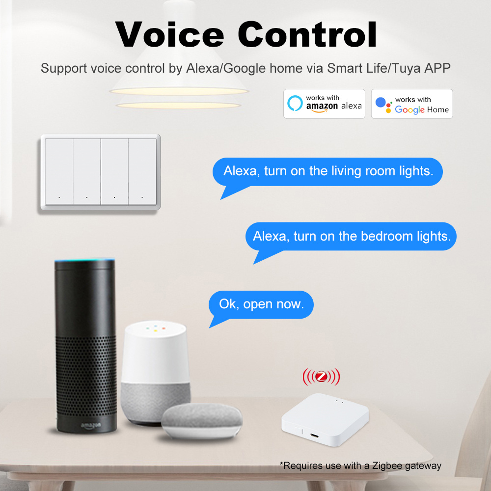 Manhot Smart zigbee Switch No  - огляд і ціна Smart Home Life