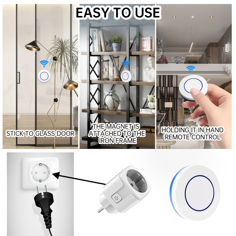 Wireless Socket RF433 Smart Ho - огляд і ціна Smart Home Or Smart Home