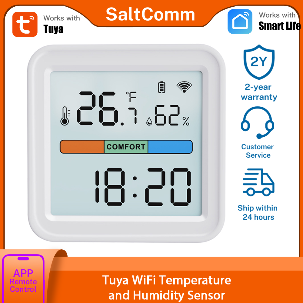Tuya New WiFi Temperature Humi - огляд і ціна Smart Home Life