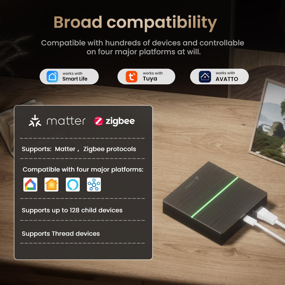AVATTO Matter Smart Wired Gate - огляд і ціна Smart Home Hub Matter