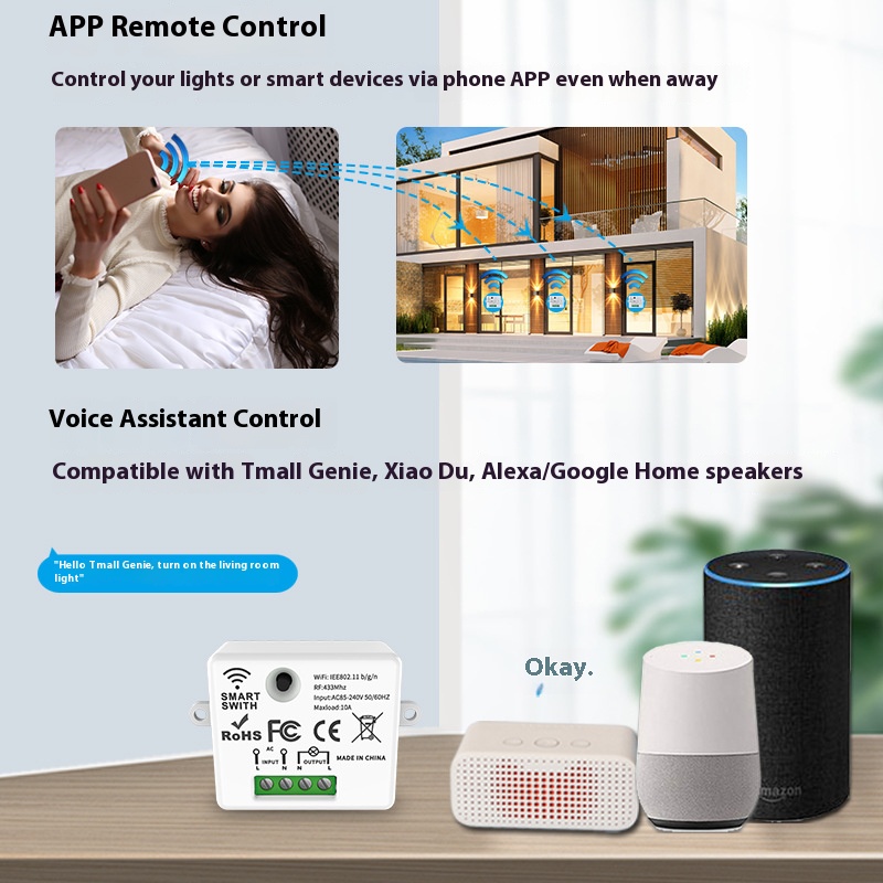 The Tuya Smart Switch-Off Devi - огляд і ціна Smart Light Switch