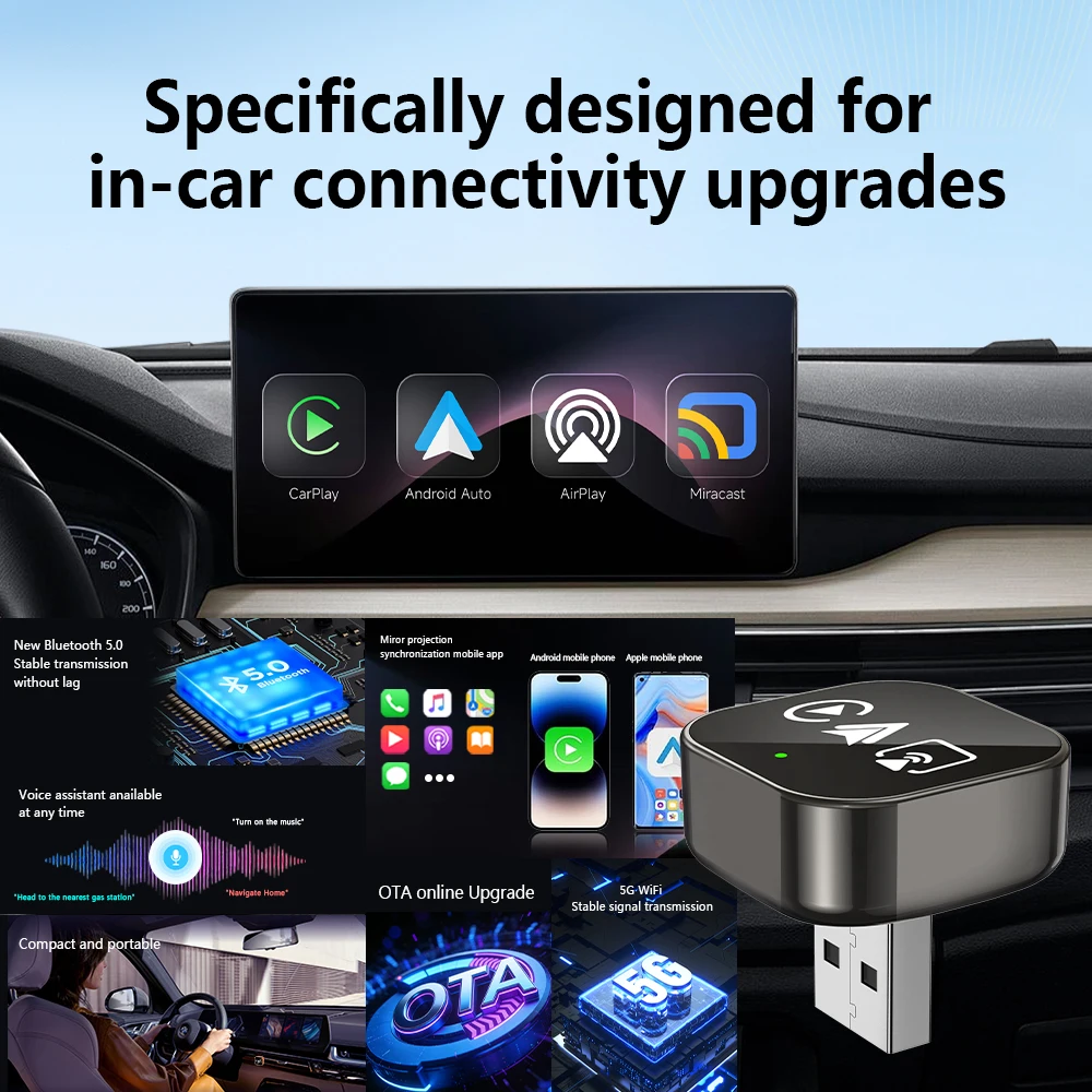 CarRocket Wireless Carplay Sma - огляд і ціна Smart Home Project