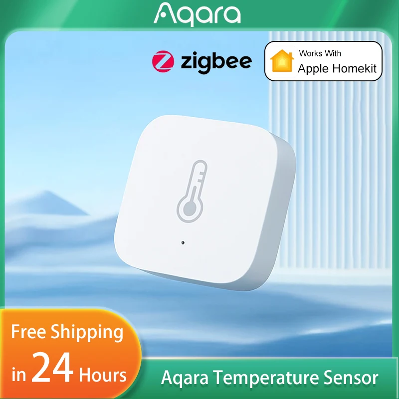 Aqara Temperature Sensor Zigbe - огляд і ціна Smart Home Hub Matter