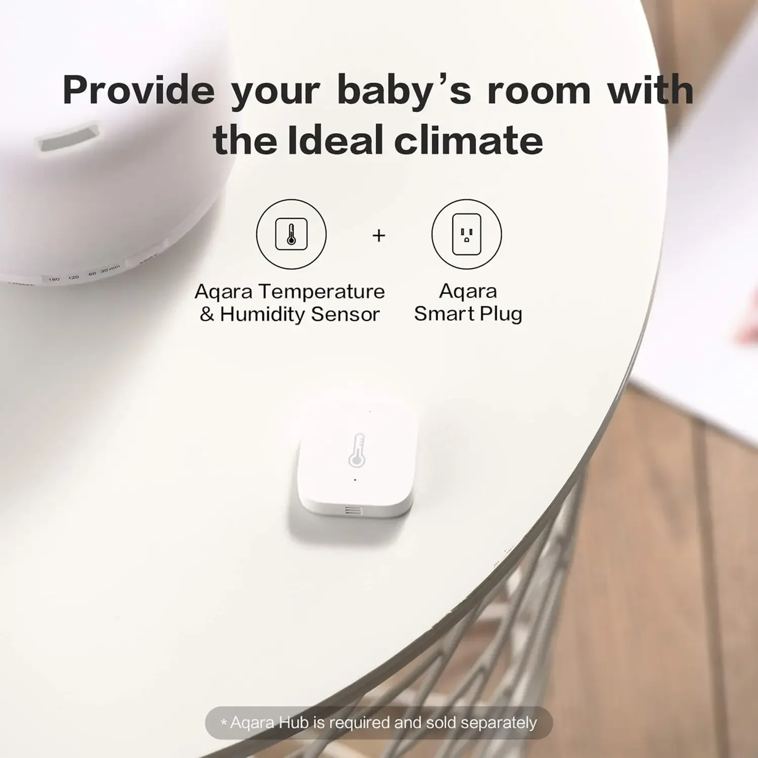 Aqara Temperature Sensor Zigbe - огляд і ціна Smart Home Hub Matter