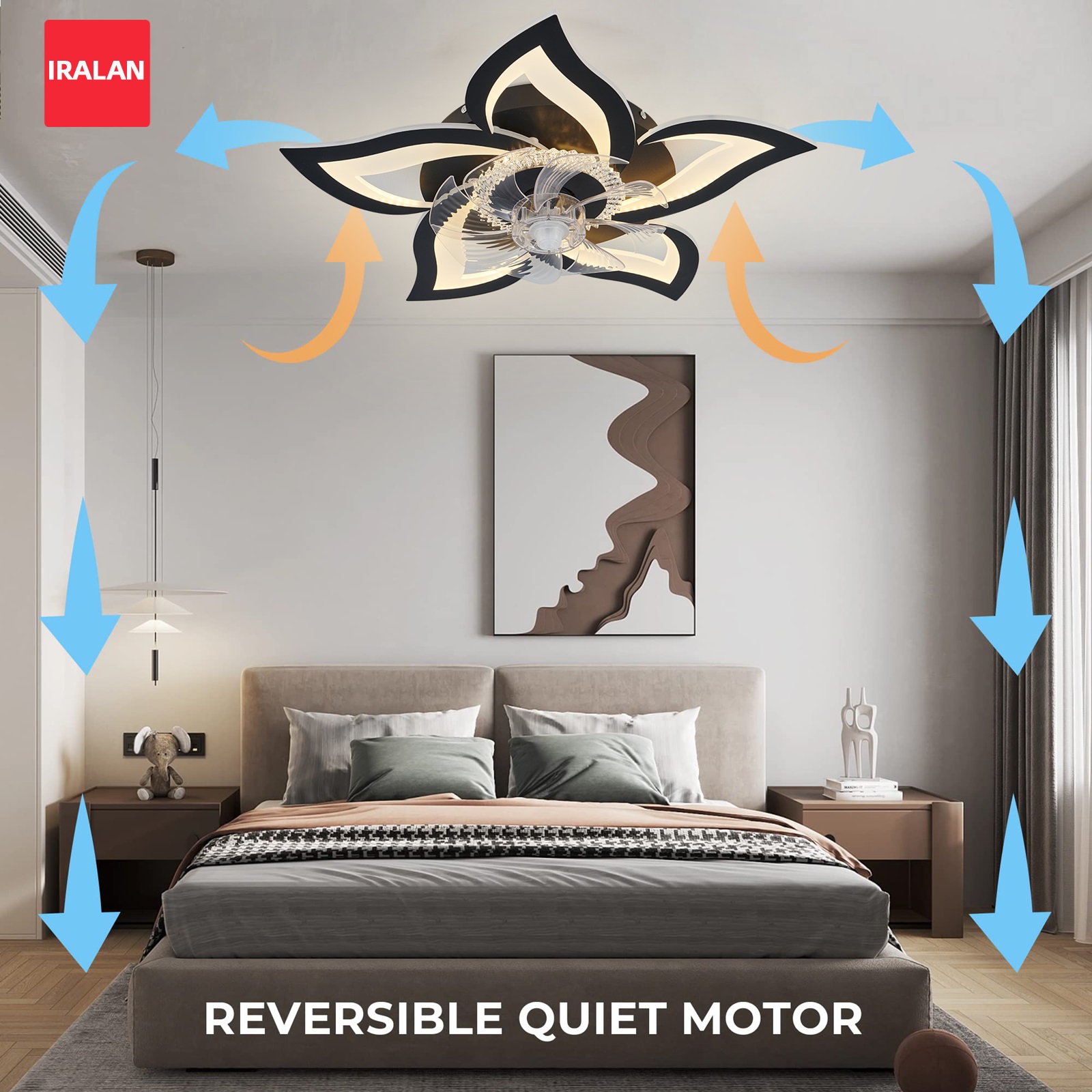 Lotus Led Ceiling Fan with Sma - огляд і ціна Smart Ceiling Fan