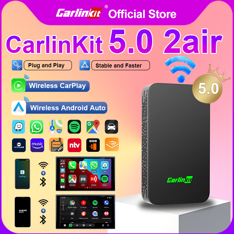 CarlinKit 5.0 Wired to Wireles - огляд і ціна Smart Home Project