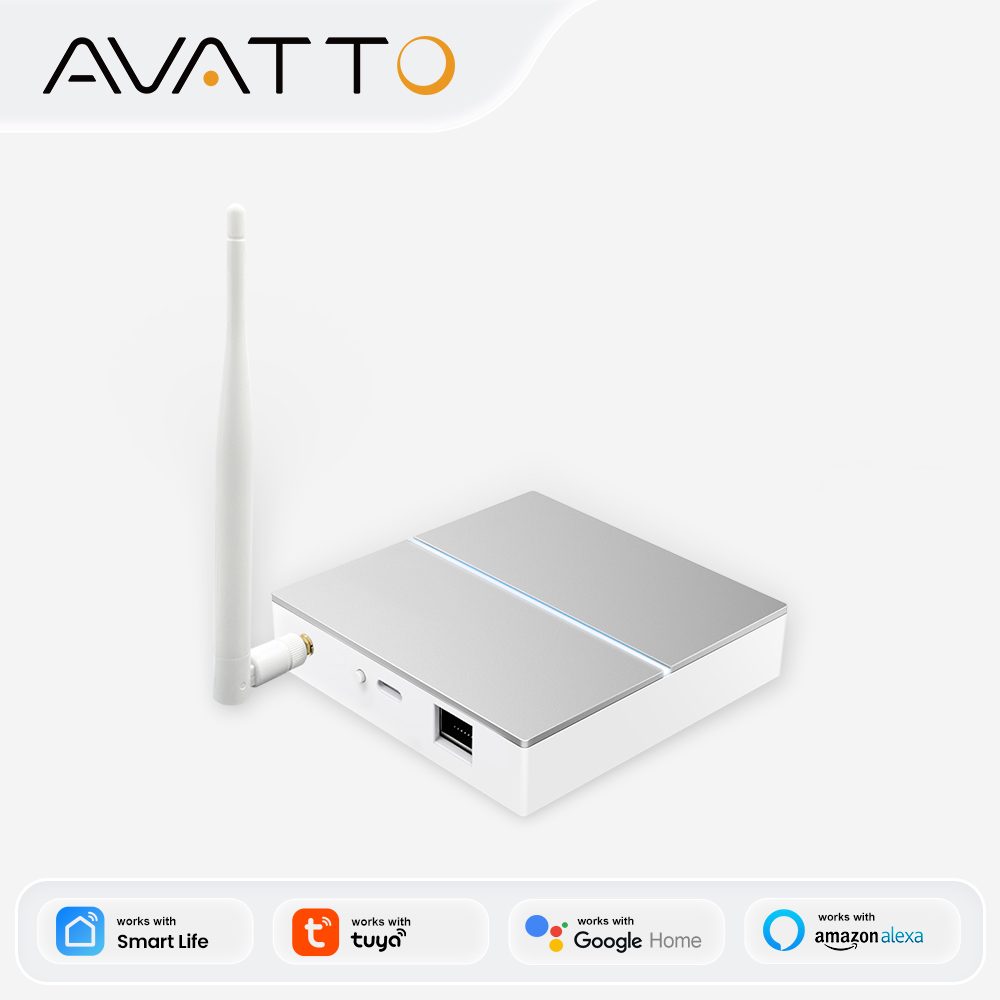 AVATTO Tuya ZigBee Gateway wit - огляд і ціна Smart Home Villa