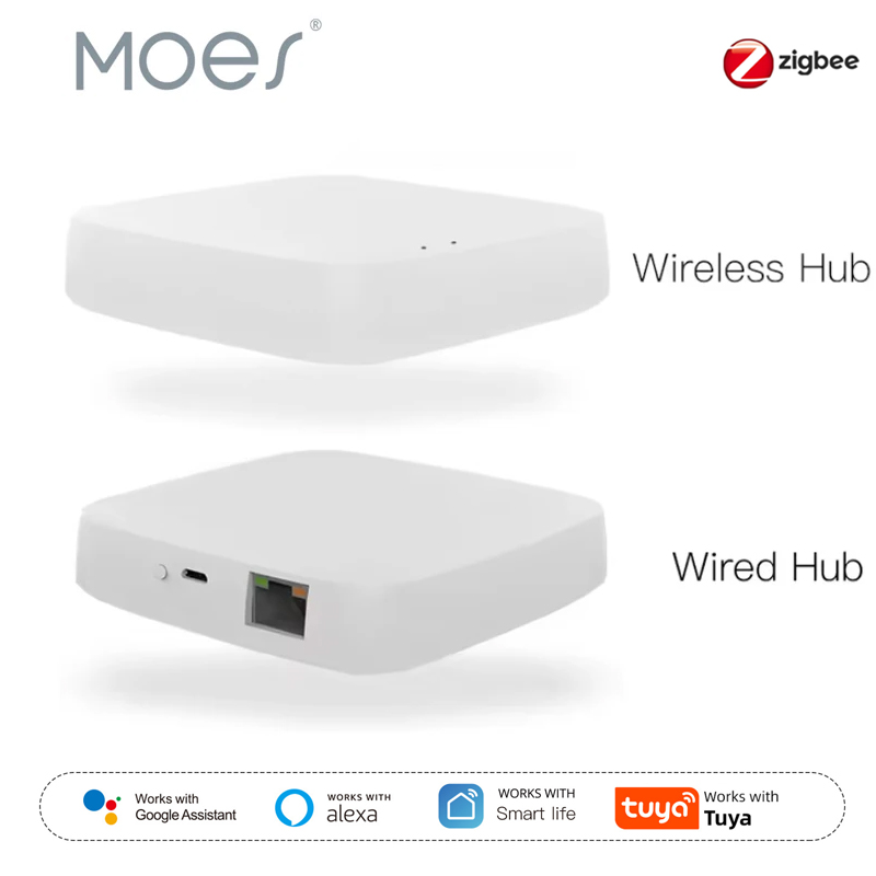 Moes Tuya ZigBee 3.0 Smart Gat - огляд і ціна Smart Home Hub Matter