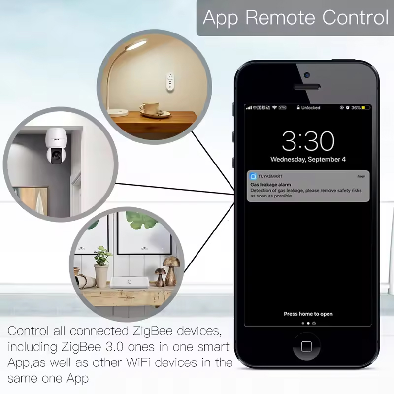 Moes Tuya ZigBee 3.0 Smart Gat - огляд і ціна Smart Home Hub Matter