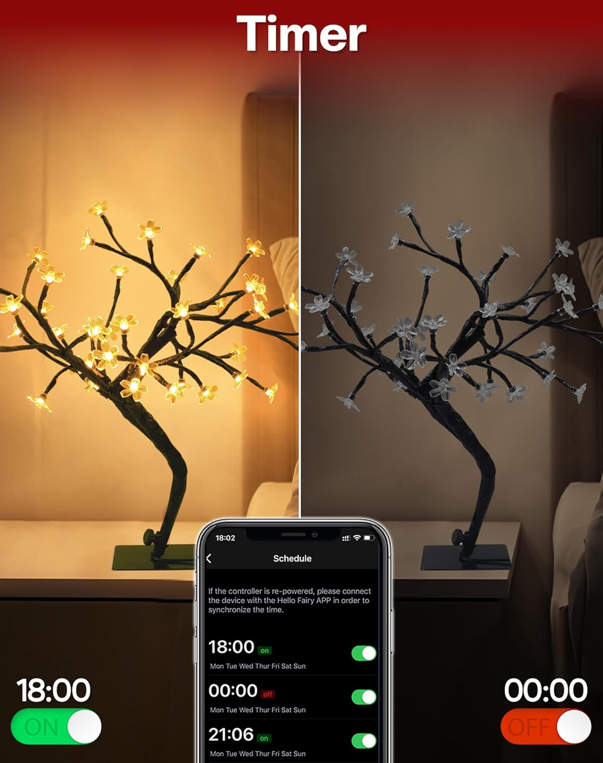 Smart USB Cherry Blossom Tree  - огляд і ціна Smart Baby Night Light