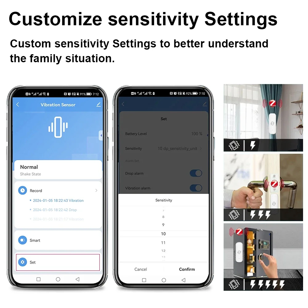 Smart ZigBee Vibration Sensor  - огляд і ціна Smart Home Project