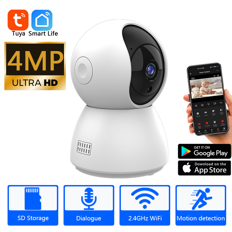 HD 4MP Tuya Smart Mini WiFi IP - огляд і ціна Smart Home Os