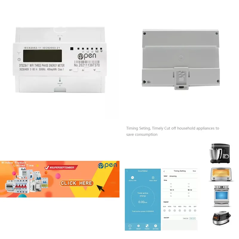 APP 220V 400V Over Under Volta - огляд і ціна Smart Home Energy