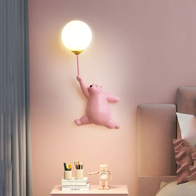 Cartoon Polar Bear LED Sconce  - огляд і ціна Smart Baby Night Light