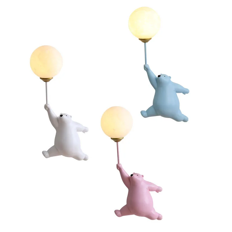 Cartoon Polar Bear LED Sconce  - огляд і ціна Smart Baby Night Light