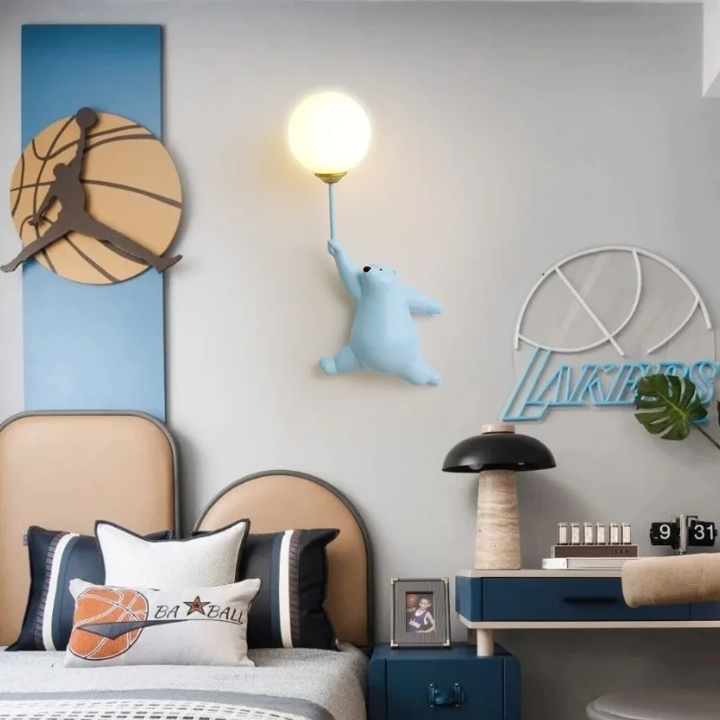 Cartoon Polar Bear LED Sconce  - огляд і ціна Smart Baby Night Light