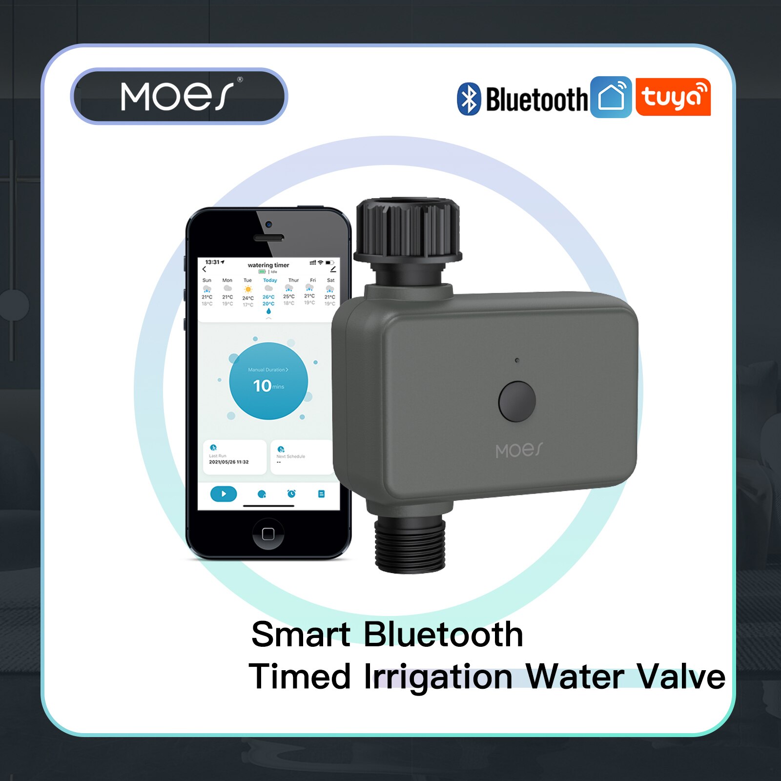 Moes Smart Tuya Bluetooth Wate - огляд і ціна Smart Home Iot