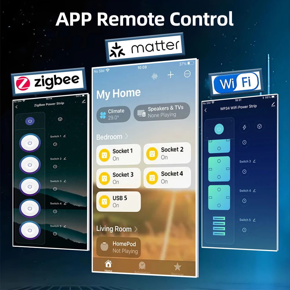 BORUIDAPLS ZigBee Matter WiFi  - огляд і ціна Smart Home Or Smart Home