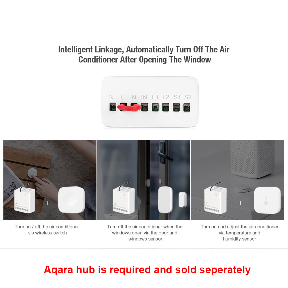 Original Aqara Smart Two-way C - огляд і ціна Smart Home Os