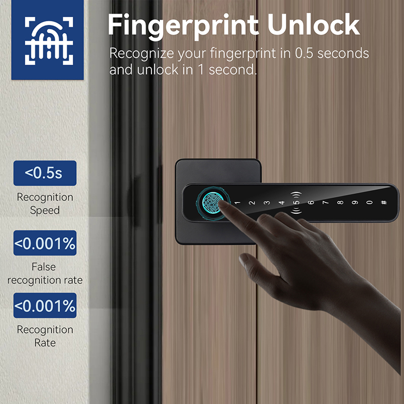 XSDTS Tuya Handle Fingerprint  - огляд і ціна Smart Home Villa