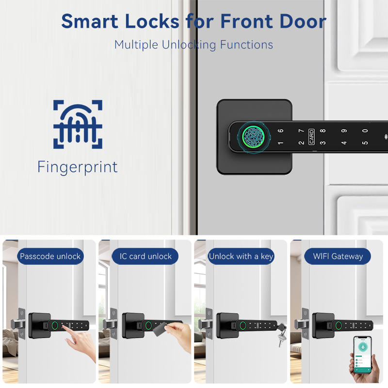 XSDTS Tuya Handle Fingerprint  - огляд і ціна Smart Home Villa