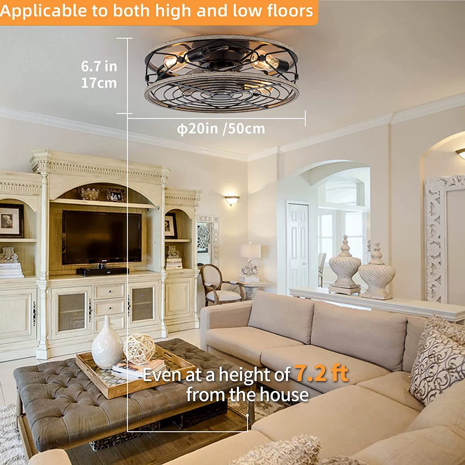 Smart Ceiling Fan Fans With Li - огляд і ціна Smart Ceiling Fan