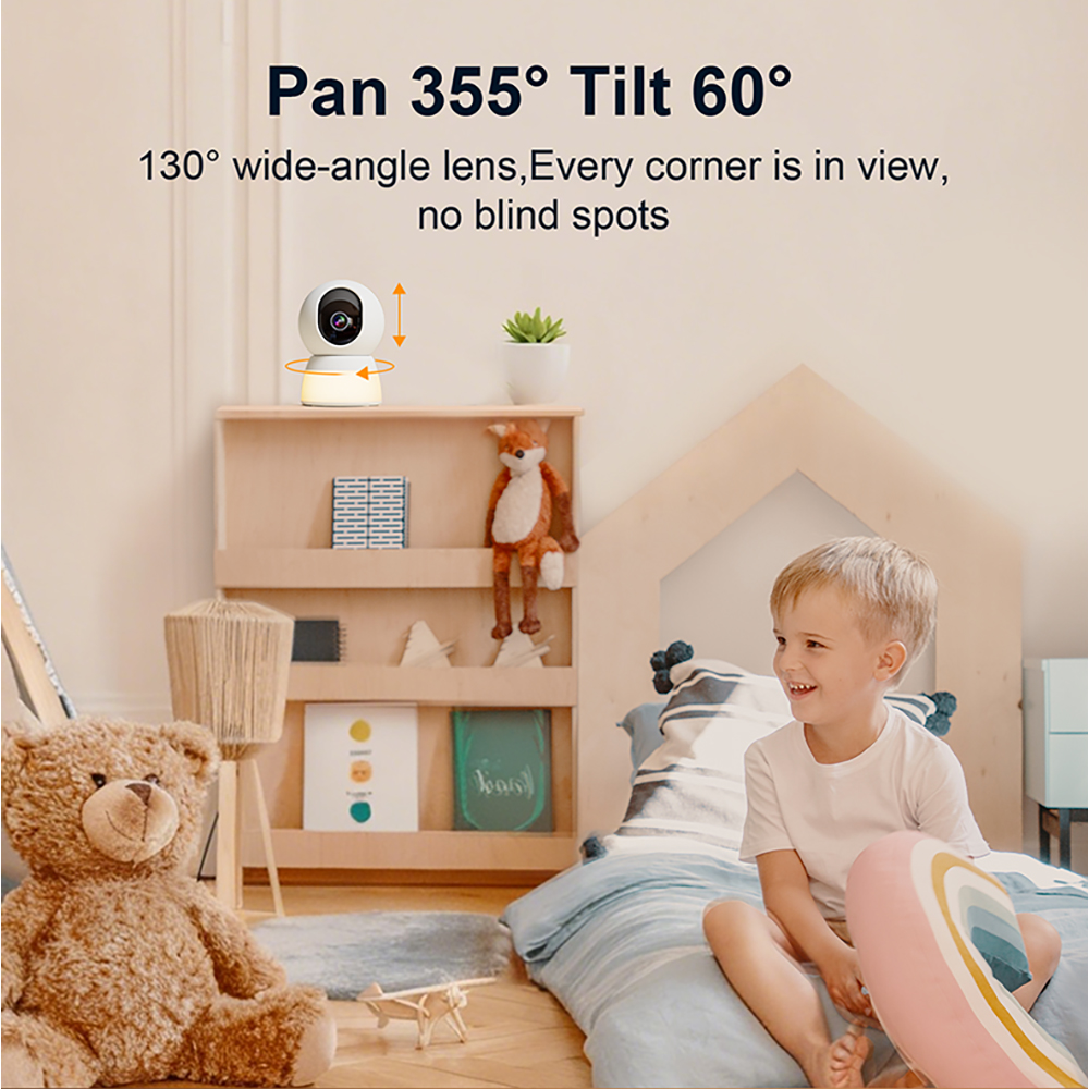 3MP 5G WIFI Camera with night  - огляд і ціна Smart Baby Night Light